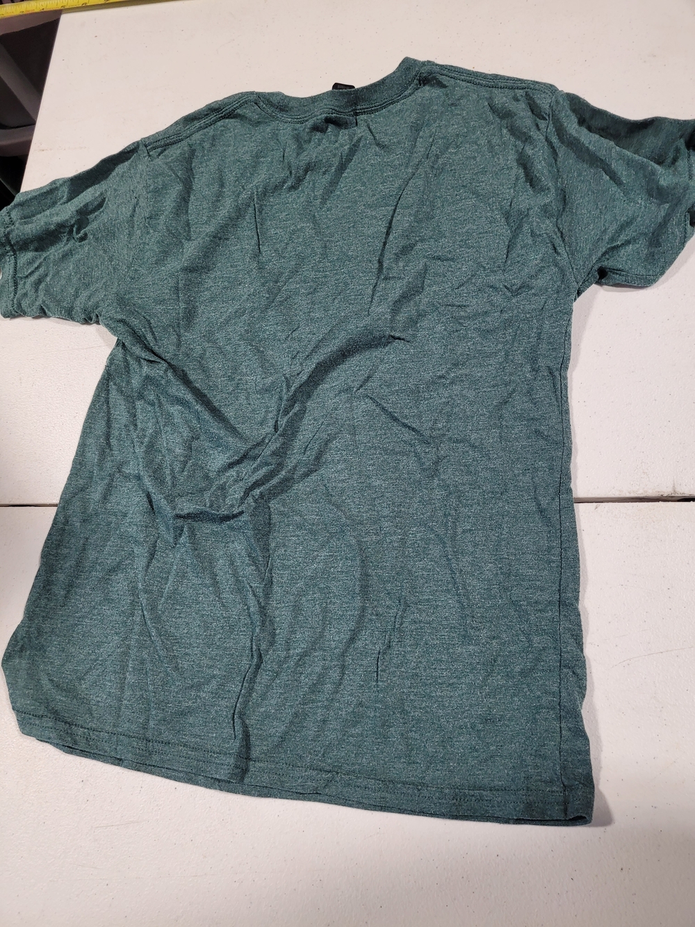 Anvil Heather Teal Short Sleeve Kids Tee - Picture 3 of 3